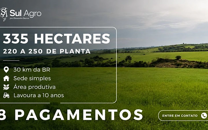 SOJA/8 PAGAMENTOS Área