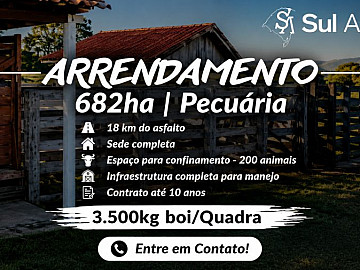 Pecu�ria / 3.500 kg de boi/quadra
