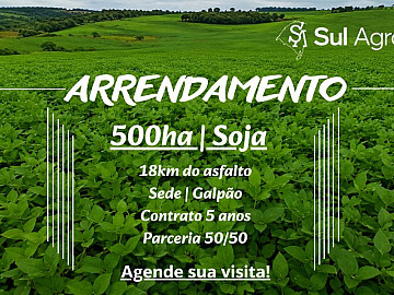SOJA/PARCERIA 50/50
